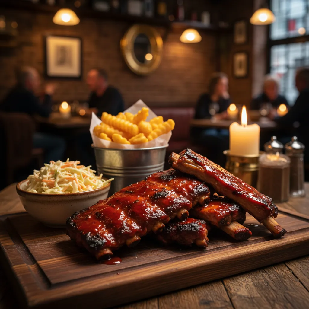 Spareribs met friet
